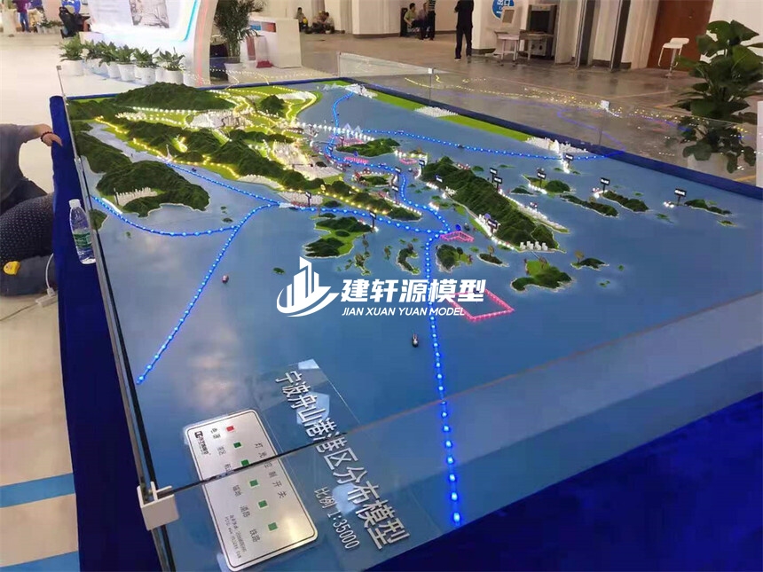 泽库地形地貌模型